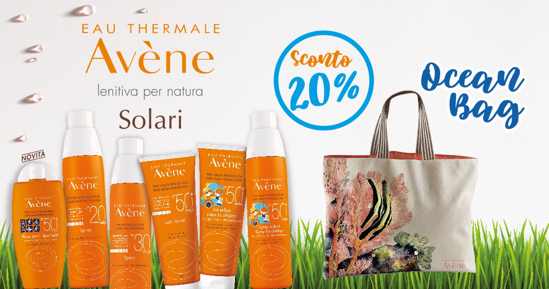 Aven solari - Sconto + omaggio borsa - Farmacie Comunali Torino