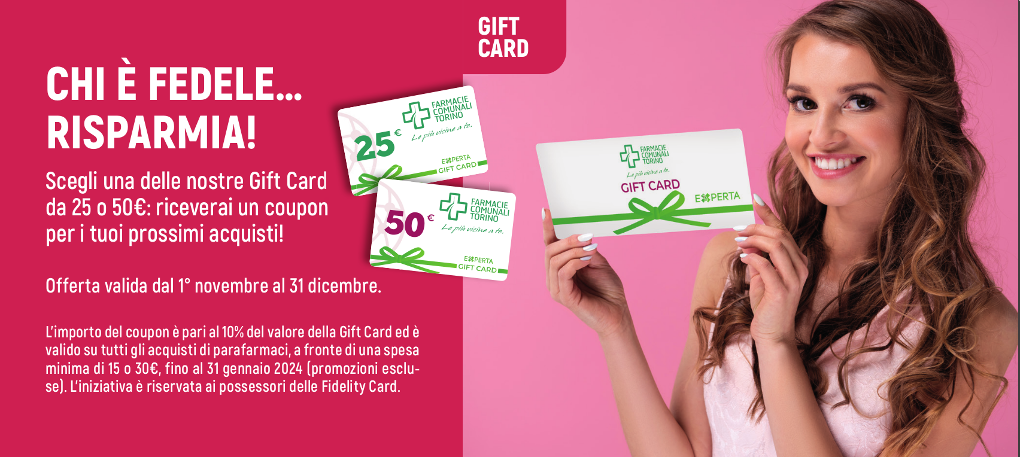 Promozione Gift Card - Farmacie Comunali Torino