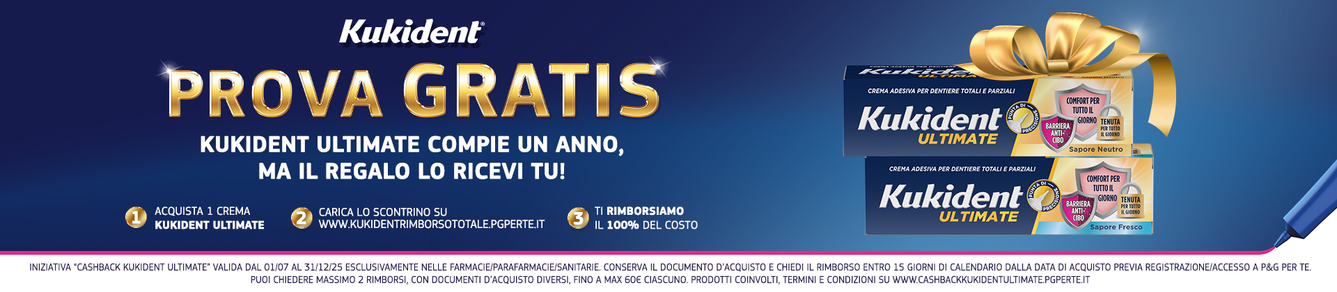 Kukident - luglio 2025 - Farmacie Comunali Torino
