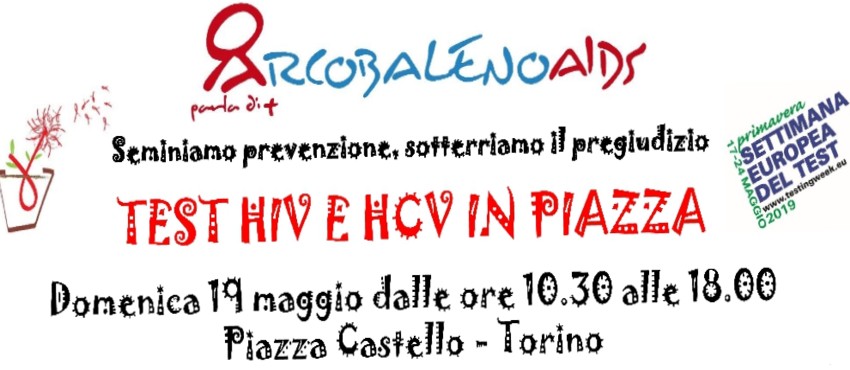 I test HIV e HCV scendono in piazza