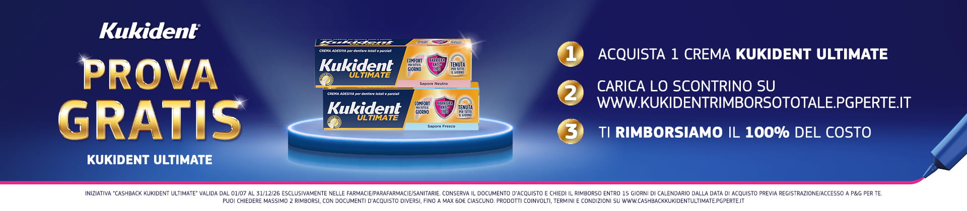 Prova Gratis Kukident Ultimate - Farmacie Comunali Torino