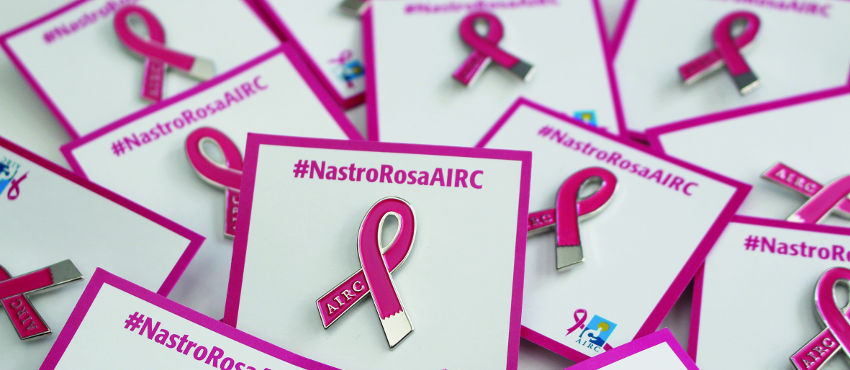 Con AIRC contro il tumore al seno - Nastro Rosa AIRC