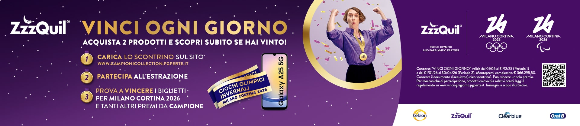 ZzzQuil vinci ogni giorno - Ottobre 2025 - Farmacie Comunali Torino